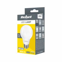 Λάμπα LED A60 E27 8.5W/230V 4000K Rebel