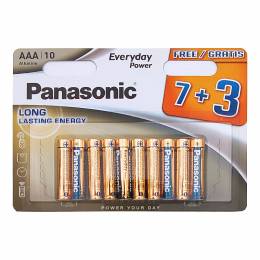 Panasonic μπαταρίες αλκαλικές AAA EVERYDAY POWER 10τμχ