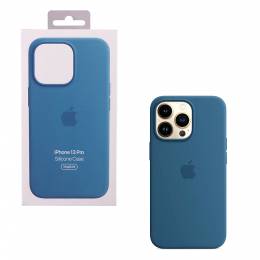 ΘΗΚΗ IPHONE 13 PRO SILICONE COVER BLUE JAY