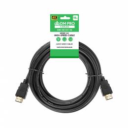 Καλώδιο HDMI 2.0 15m 4K μαύρο DM PRO