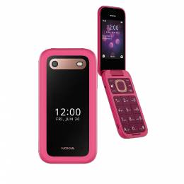 ΚΙΝΗΤΟ ΜΕ ΠΛΗΚΤΡΑ NOKIA 2660 FLIP DS 4G 2.8" 48MB/128MB (TA-1469) POP PINK GR