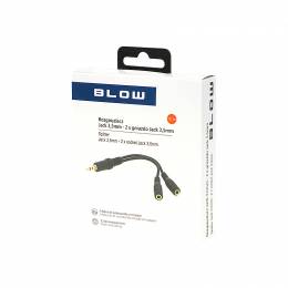 Splitter 3.5mm σε 2x 3.5mm M/F 12cm BLOW