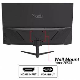ARMAGGEDDON PIXXEL+ PROFFESIONAL GAMING CURVED MONITOR PC24HD PRO SUPER BLACK  PC24HDSB