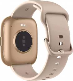 Smartwatch Maxcom Ecowatch 6 1.83" 300 mAh IP68 με Δυνατότητα Κλήσεων Gold