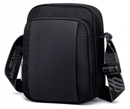 ARCTIC HUNTER τσάντα ώμου, με θήκη tablet 9.7", 4L, μαύρη