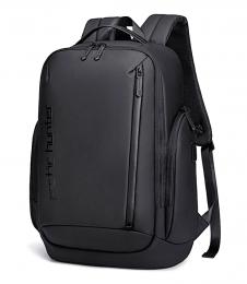 ARCTIC HUNTER τσάντα πλάτης με θήκη laptop 15.6", 20L, USB, μαύρη